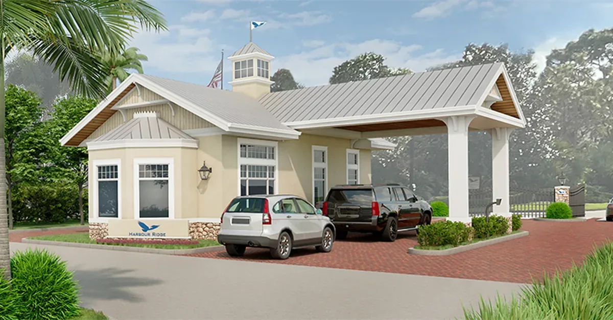 Harbour Ridge Gatehouse Rendering